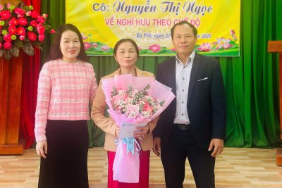 Gặp mặt & chia tay giáo viên nghỉ hưu
