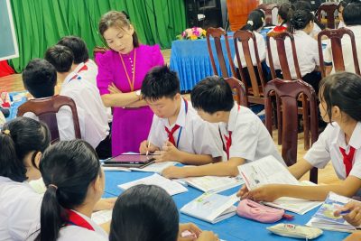 Tiết dạy chuyên đề về ứng dụng công nghệ AI trong giảng dạy